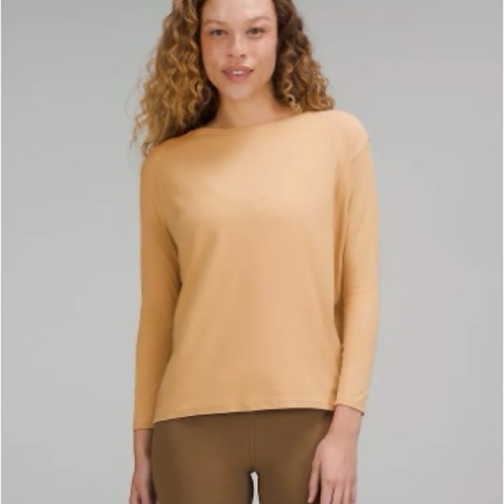 lululemon athletica back in action long sleeve shirt Nulu